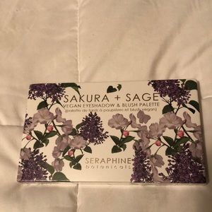 Sakura + Sage Vegan Eyeshadow & Blush Palette